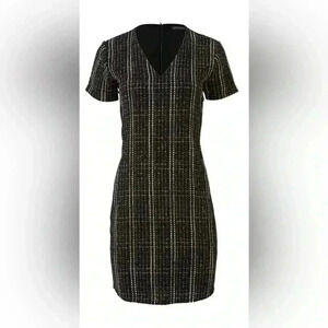 Venus black and white Tweed Mini dress size 8